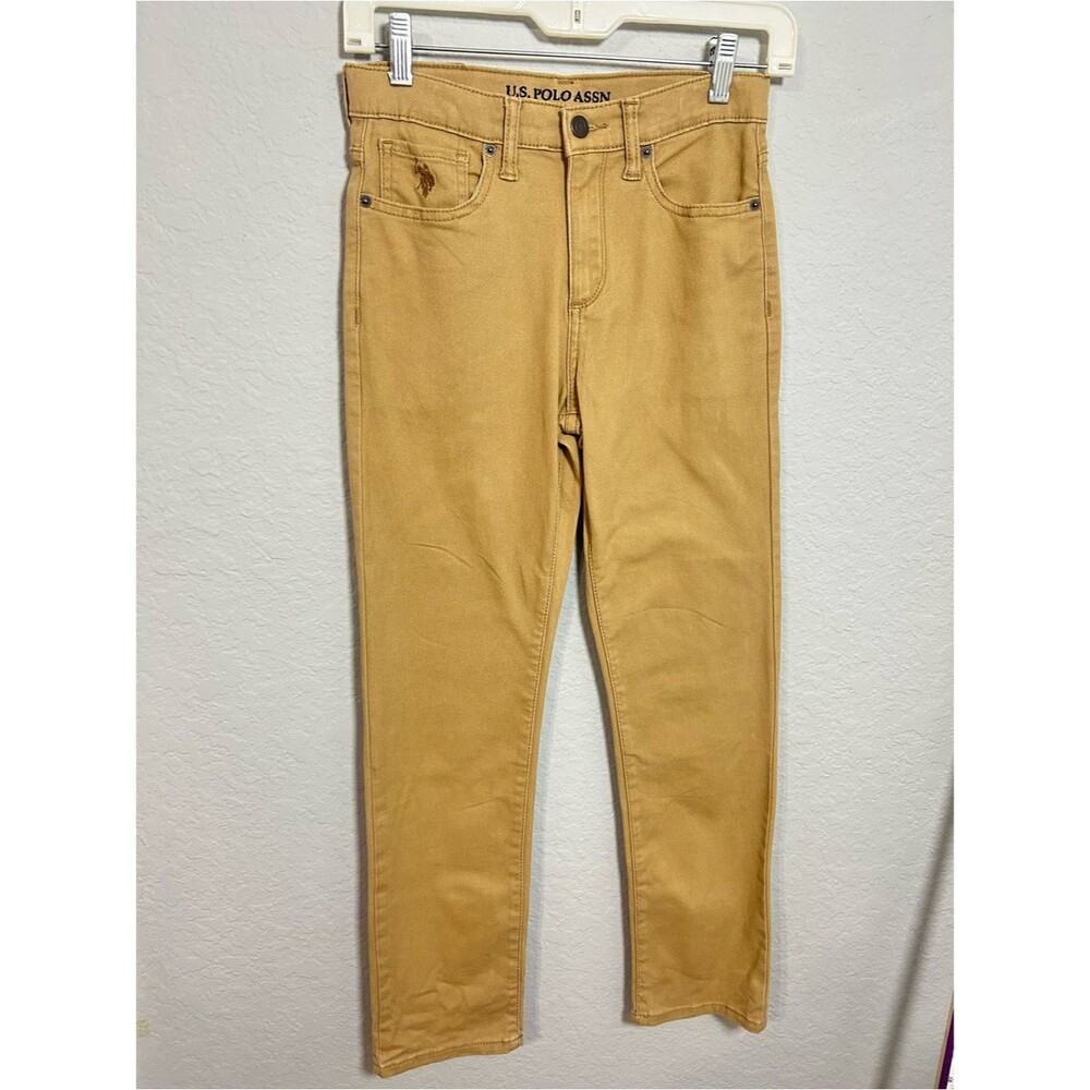 U.S. Polo Assn. BoysTan Khaki ' Pants Size 12.